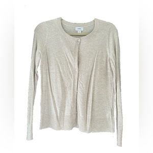 Old Navy White/Cream Button Front Cardigan Size S